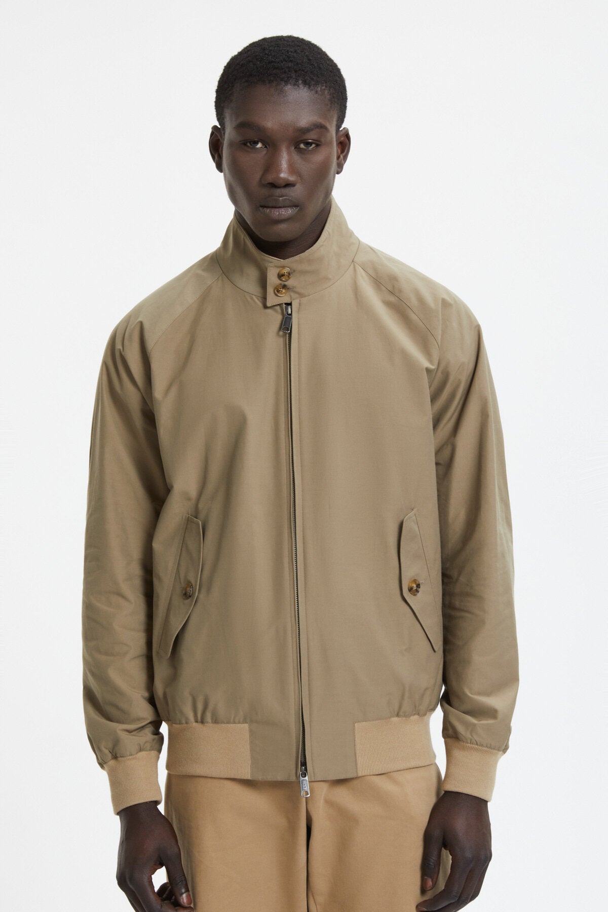 G9 Harrington Jacket Tan Baracuta