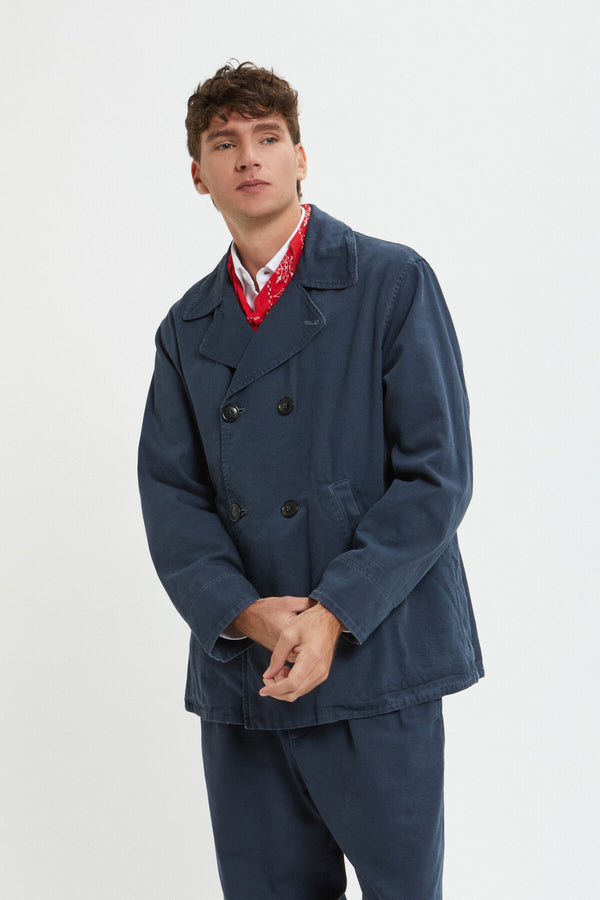 Canvas-Peacoat