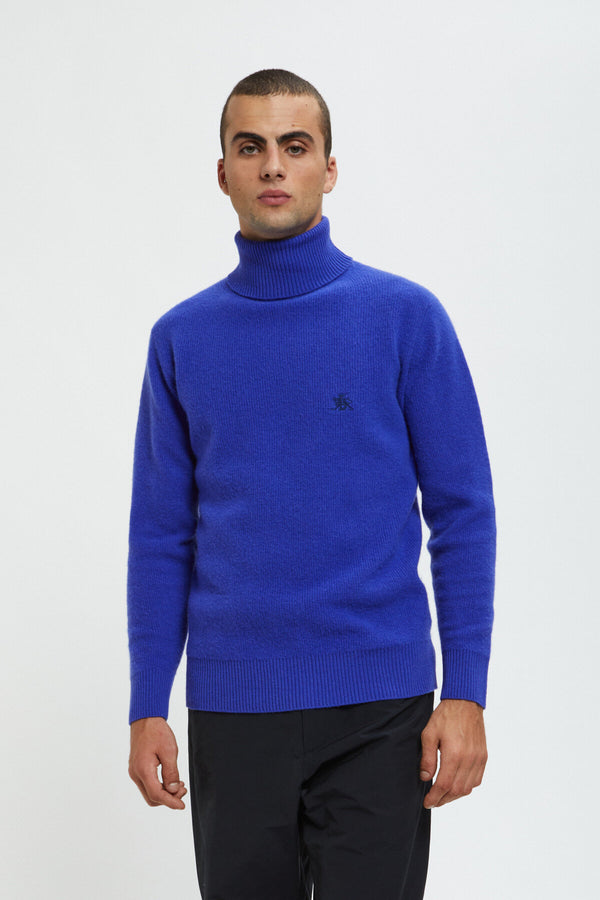 Maglione a collo alto in cashmere