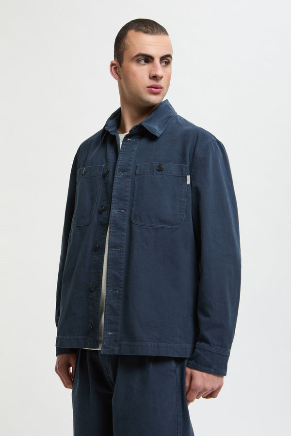 Canvas Garment Dyed Overshirt