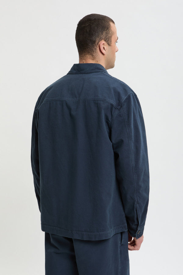 Canvas Garment Dyed Overshirt