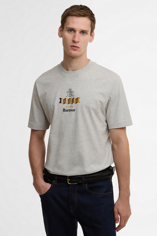 BARBOUR X BARACUTA VYNIL TEE