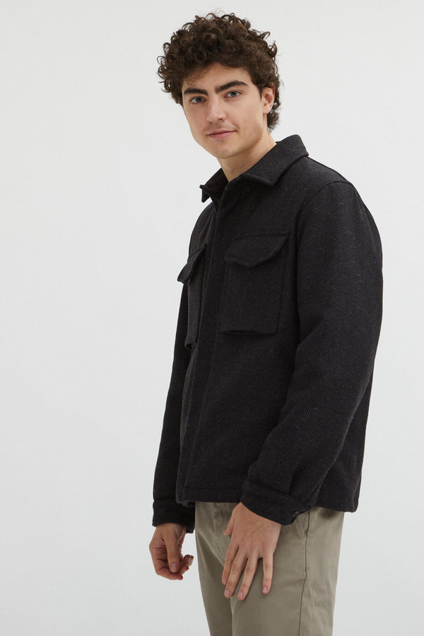 Wollmischung Overshirt